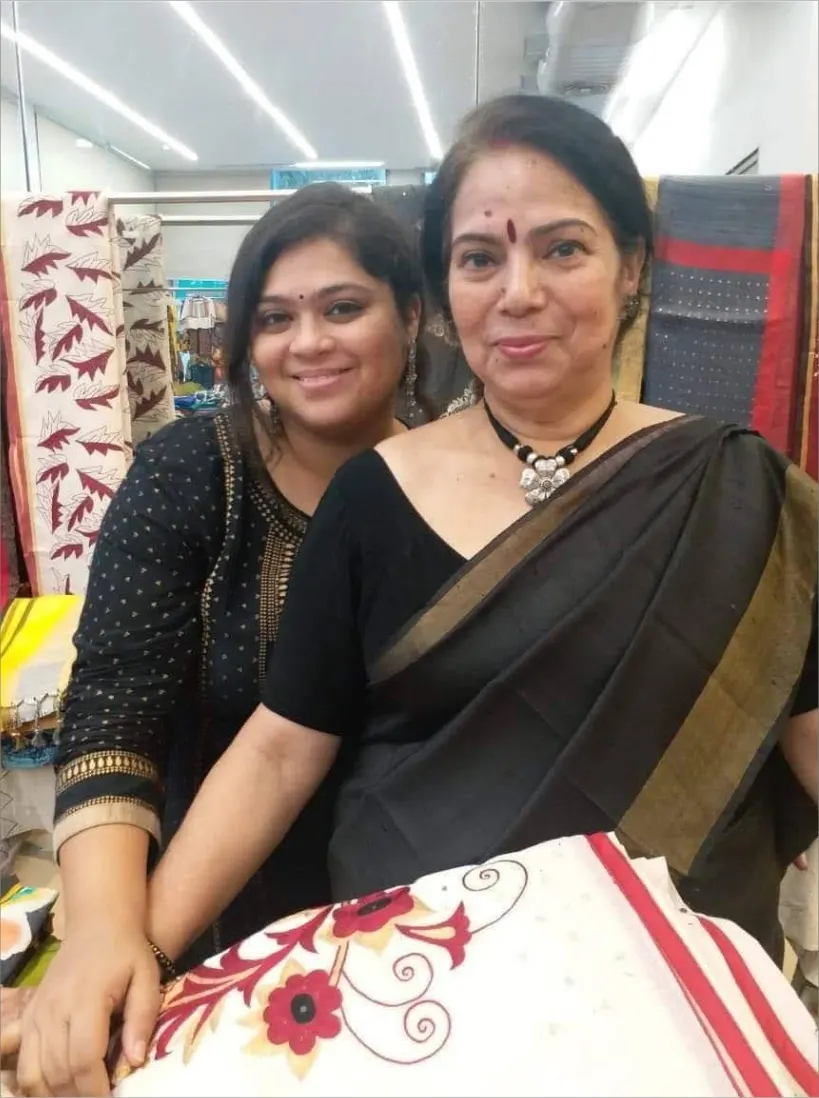Sukla Mitra Inspirations 1 Dr Manas Chakrabarti | Gynae Oncology And Gynaecological Surgery In Kolkata Ms Mitra with her daughter